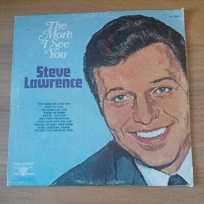 Steve Lawrence - The More I See You - 12" Vinyl LP Album