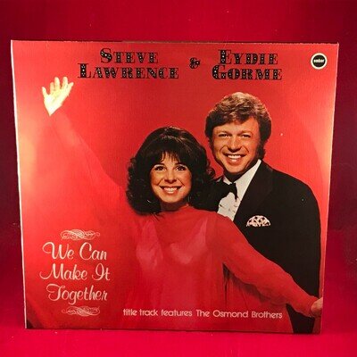 STEVE LAWRENCE & EYDIE GORMÉ We Can Make It Together 1975 UK Vinyl LP OSMONDS