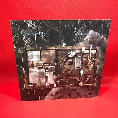 BOB MOULD Workbook 1989 UK vinyl LP + INNER Husker Du Sunspots Wishing Well