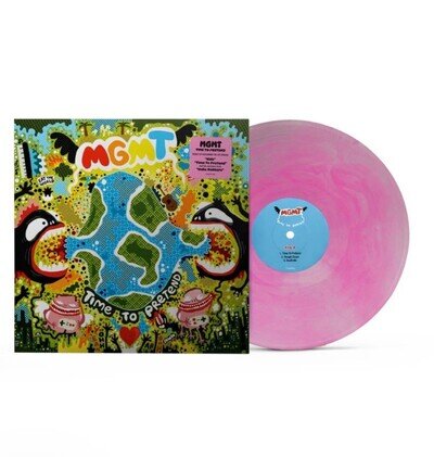 MGMT Time to Pretend Pink Colored Vinyl EP /1,000 New LIMITED
