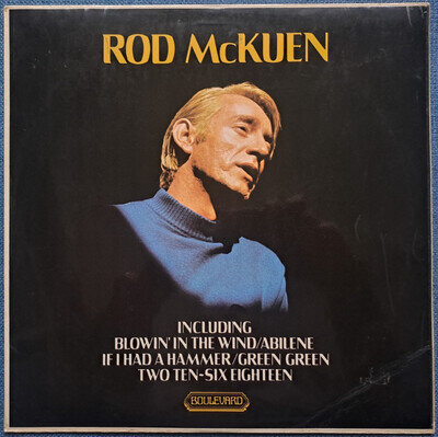 ROD McKUEN - SELF TITLED 12" VINYL LP ALBUM RECORD VG / EX