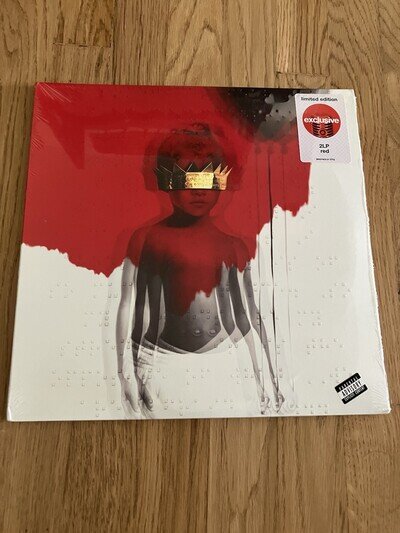 Rihanna Anti 2LP Red Vinyl Limited Edition Target Exclusive NEW SEALED