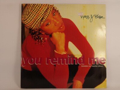 MARY J BLIGE YOU REMIND ME (89) 5 Track 12" Single including Picture Sleeve MCA