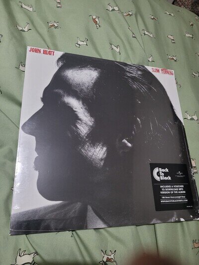 John Hiatt- Slow Turning (180gm Vinyl 2018) LP RECORD NEW AND SEALED