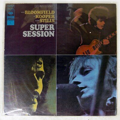 MIKE BLOOMFIELD SUPER SESSION CBS SOPL34007 Japan 4CHANNEL VINYL LP