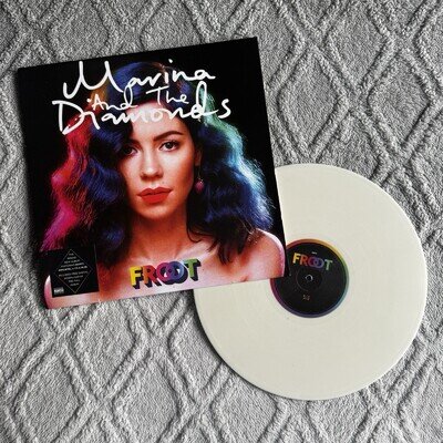 Marina And The Diamonds FROOT White Vinyl Record LP