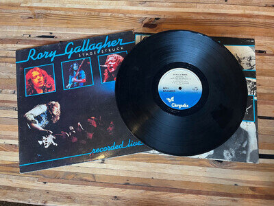 Rory Gallagher Stage Struck Vinyl LP - Recorded Live