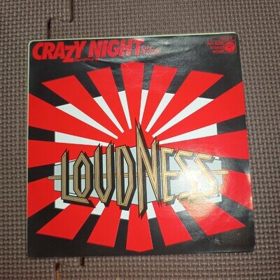 LOUDNESS-CRAZY NIGHT AH-528 JAPAN ORIGINAL ISSUE 7"45