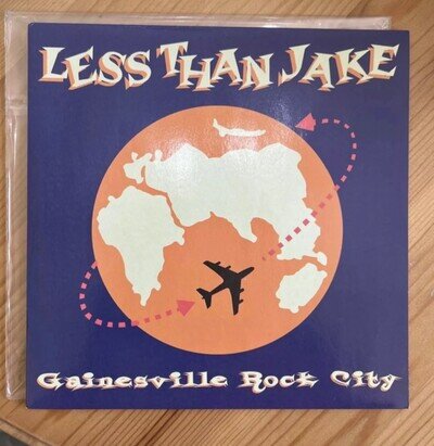 Less Than Jake - Gainesville Rock City 7" Vinyl 2001 Rare Single Ska Punk