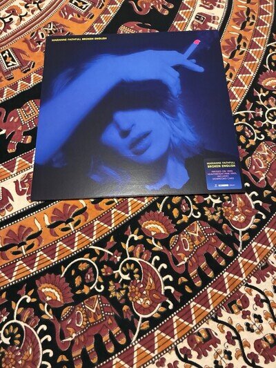 Marianne Faithfull ‎Broken English UK 2021 Reissue Pink Vinyl Island Records