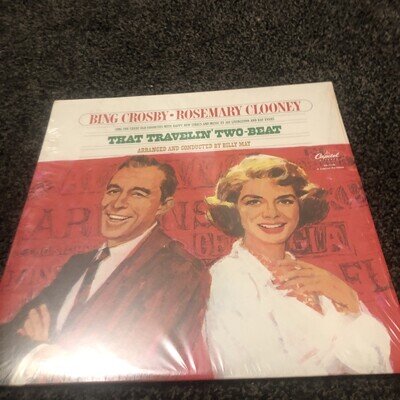 That Travelling Two Beat Bing Crosby Rosemary Clooney Vinyl Record New USA