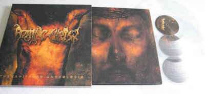 ROTTING CHRIST - Thanatiphoro Anthologio 3 LP 12" Clear Vinyl Box Set RARE