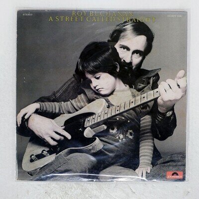 ROY BUCHANAN A STREET CALLED STRAIGHT POLYDOR MPF1006 Japan VINYL LP