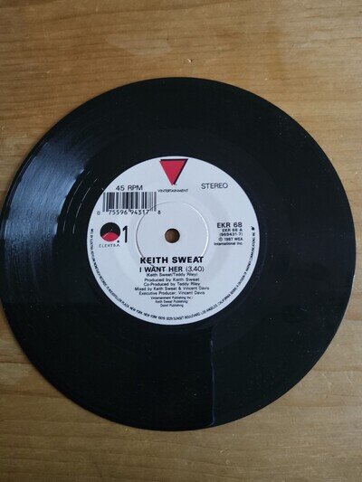 Keith Sweat, I Want Her, Very Good Condition, Soul