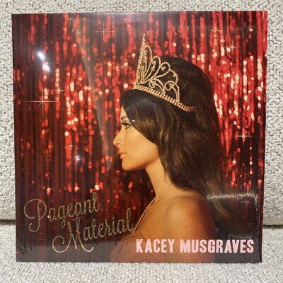 Pageant Material by Kacey Musgraves Vinyl LP 2015 Pink Marbled European Press