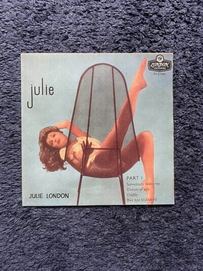 Julie London Julie Part 1 UK EP REU.1180 London Records VG+/VG
