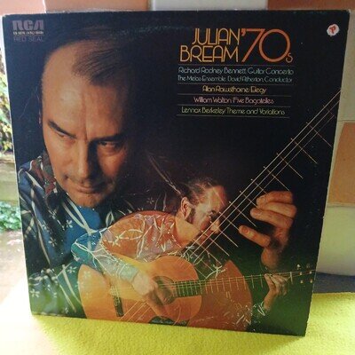 JULIAN BREAM 70's RCA RED SEAL SB 6876 1973 MINT/VG+