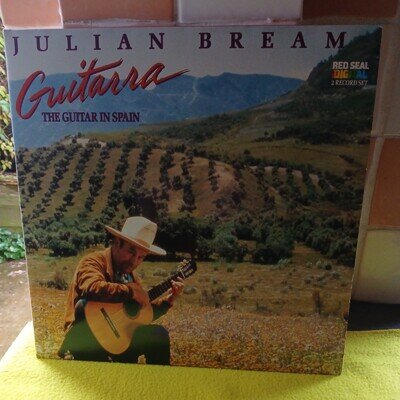 JULIAN BREAM GUITARRA RCA RED SEAL RL85417(2) 1985 2x VINYL RECORD ALBUM MINT