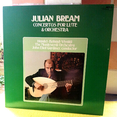 JULIAN BREAM CONCERTOS FOR LUTE RCA RED SEAL RL 11180 1975 NM/VG+