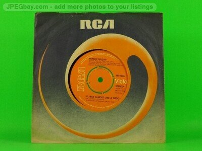 MILSAP,RONNIE IT WAS ALMOST LIKE A SONG (137) 7" RCA