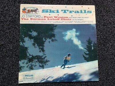 JO STAFFORD - SKI TRAILS 1957 UK MONO LP PHILIPS BBL 7187 EXCELLENT+ CONDITION