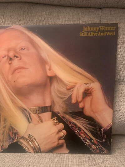 JOHNNY WINTER- STILL ALIVE AND WELL LP Good