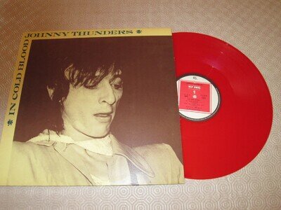 JOHNNY THUNDERS - IN COLD BLOOD - DOUBLE LP - EXCELLENT CONDITION