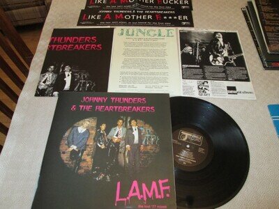 JOHNNY THUNDERS & THE HEARTBREAKERS - L.A.M.F. THE LOST '77 MIXES - PROMO PACK