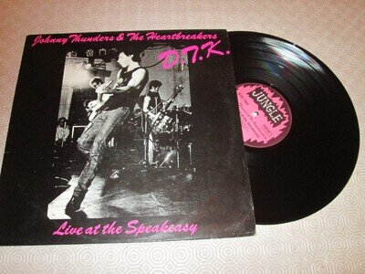 JOHNNY THUNDERS & THE HEARTBREAKERS - D.T.K. LIVE AT THE SPEAKEASY - VINYL EX
