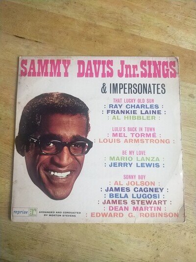 Sammy Davis JR. 7" EP R.30004 Sings & Impersonates/Impersonating