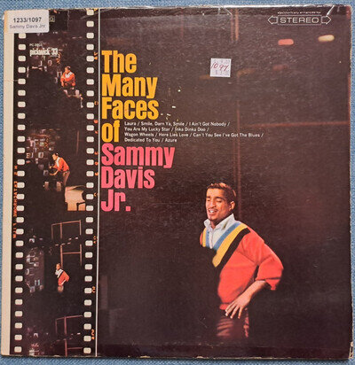 The Many Faces Of Sammy Davis Jr. - 12" VINYL LP ALBUM RECORD - VG