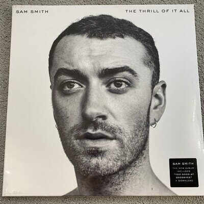 Thrill of It All [White Vinyl] by Sam Smith (Record, 2017) New Sealed