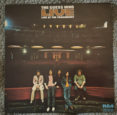 THE GUESS WHO/LIVE AT THE PARAMOUNT/Vinyl/RCA SF 8329/UK/1972
