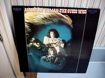 THE GUESS WHO - AMERICAN WOMAN - EX VINYL & GREAT AUDIO & VG+ COVER