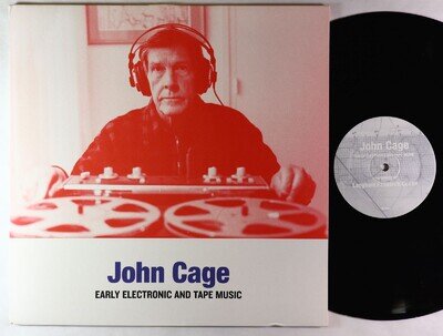 John Cage - Early Electronic And Tape Music LP - Sub Rosa Belgium Ltd. VG+