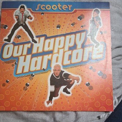 SCOOTER – Our happy Hardcore CLUB TOOLS RECORDS 12“ 12 Inch Vinyl LP Album