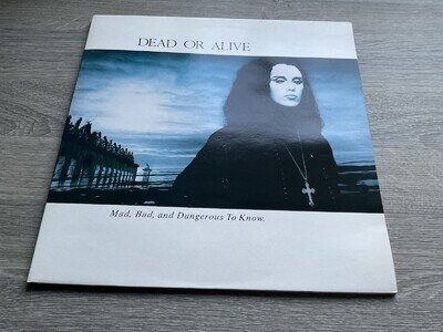 Dead or Alive - Mad Bad and Dangerous to Know Vinyl LP 1986