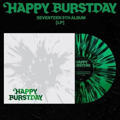SEVENTEEN [HAPPY BURSTDAY] 5th Album LP Ver. / Vinyl+Booklet+Poster+23 Card+GIFT