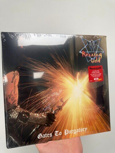 Running Wild Gates to Purgatory (Yellow Vinyl) New & Sealed Minor Dent to Corner