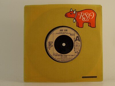 ANDY GIBB (OUR LOVE) DON'T THROW IT ALL AWAY (83) 2 Track 7" Single including Co