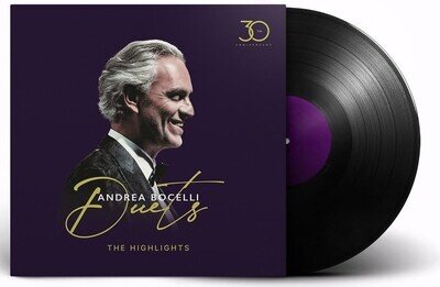 Andrea Bocelli / Duets (30th Anniversary Edition) (Vinyl) **NEW**