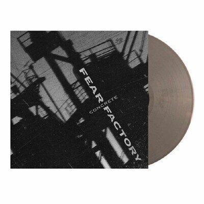 FEAR FACTORY - Concrete (remastered) - 'gun metal' grey vinyl LP + insert