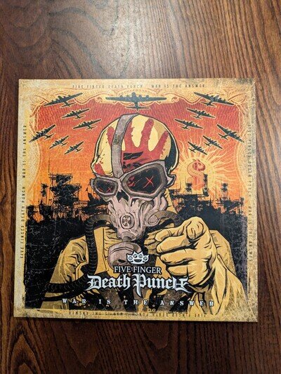 Five Finger Death Punch - War Is The Answer - 12" Vinyl Record 2016 Album LP