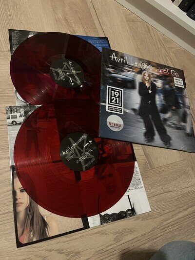 HMV 1921 Avril Lavigne Exclusive Let Go Vinyl LP Red