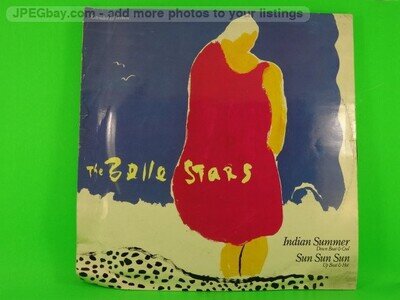 THE BELLE STARS INDIAN SUMMER (465) 2 Track 12" Single including Picture Sleeve