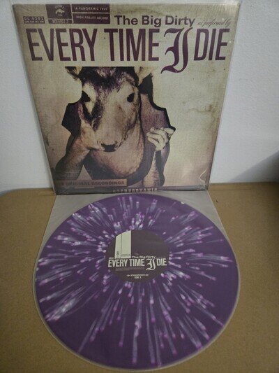 Every Time I Die The Big Dirty Splatrer Vinyl Lp Limited Edition Exclusive Rare