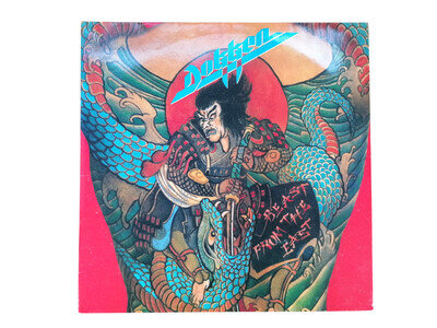 Dokken Beast From The East Double Live LP (Japan) 1988 Elektra EKT 55 Vinyl EX