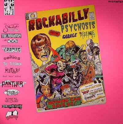 VARIOUS - Rockabilly Psychosis & The Garage Disease - Vinyl (LP)