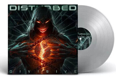 Disturbed Divisive LP Album vinyl record limited silver 2022 rock on Reprise