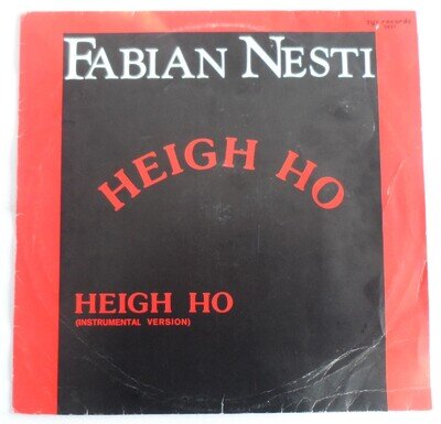 FABIAN NESTI - HEIGH HO 12" VINYL 1986 CRUISIN ZYX5437 *VG+/G*
